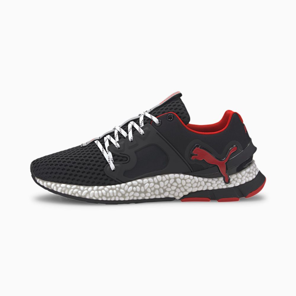 Puma HYBRID Sky Férfi Futócipő - Fekete/Piros/Fehér ( Hungary - DCYJU1649 )
